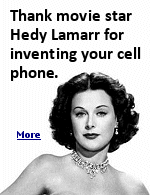 Hedy Lamarr's 1942 frequency-hopping spread-spectrum invention is the basis for modern day communication technology.